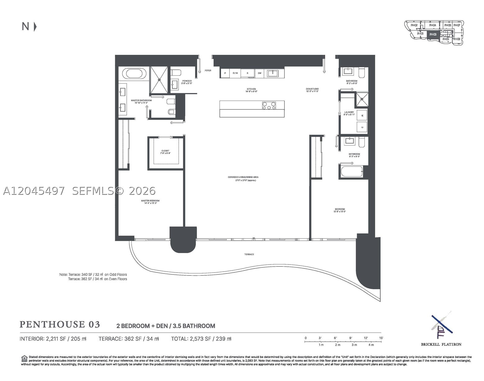 1000 Brickell Plz #PH5403 Miami, FL 33131