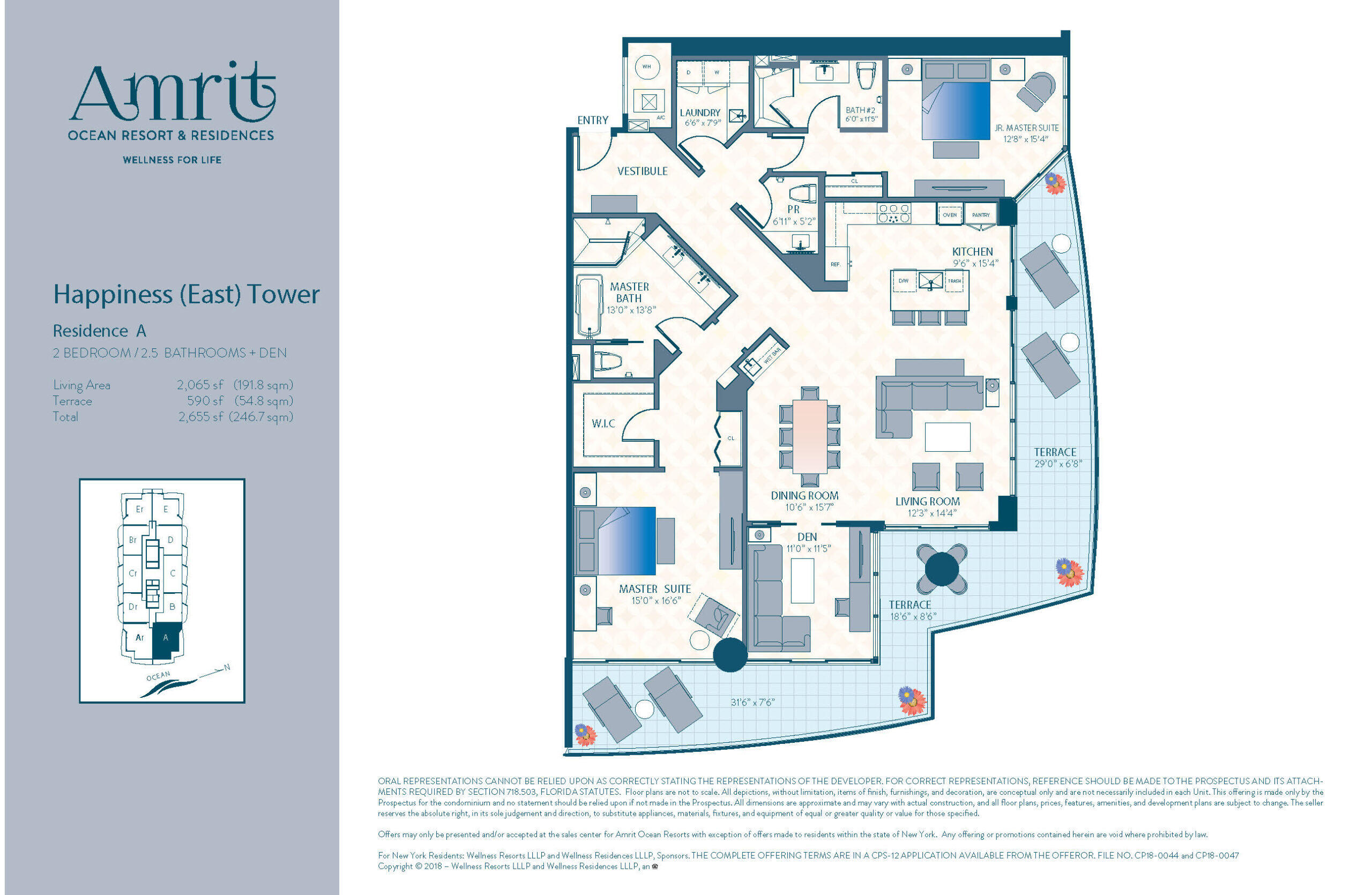 3100 N Ocean #H-1703 Riviera Beach, FL 33404