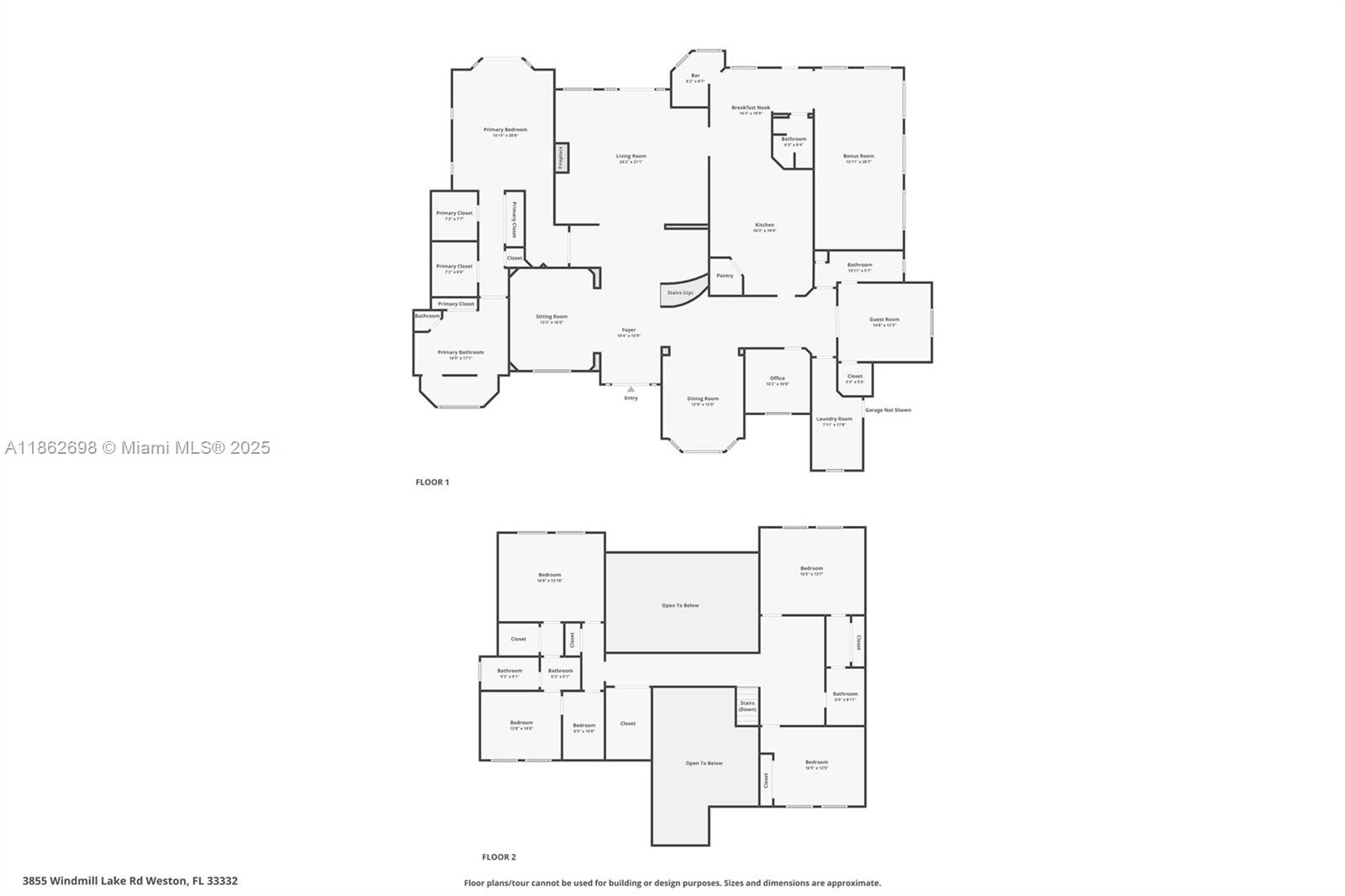 3855 Windmill Lk Rd Weston, FL 33332