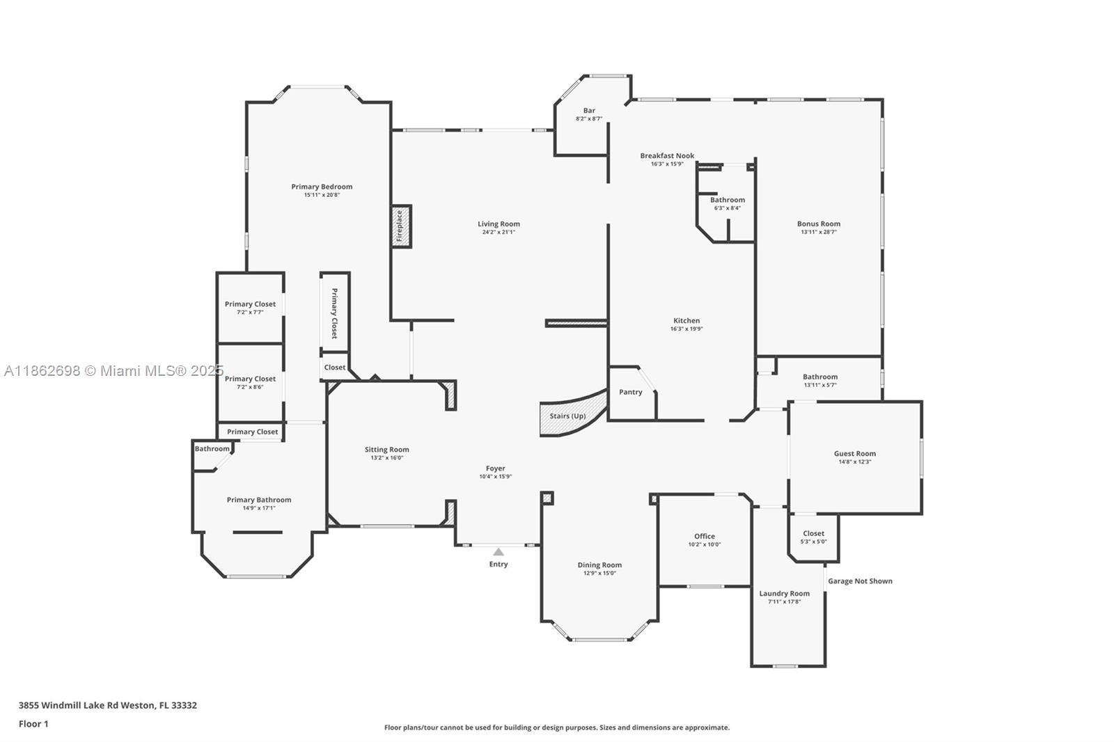 3855 Windmill Lk Rd Weston, FL 33332