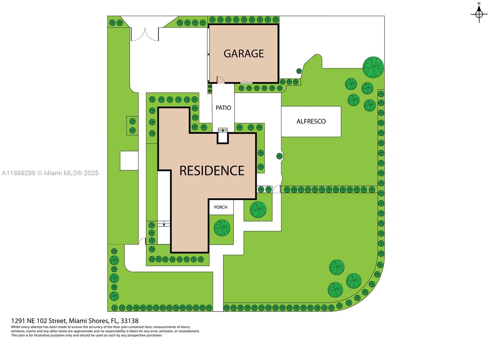 1291 NE 102nd St Miami Shores, FL 33138