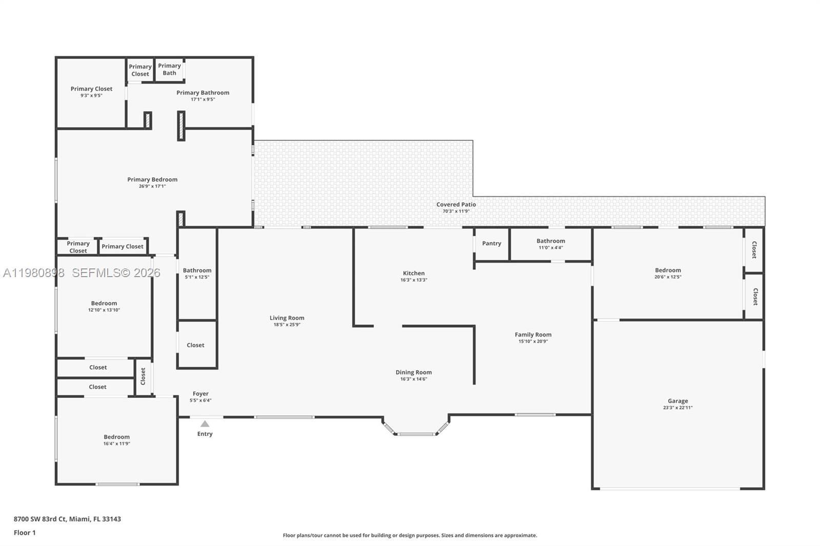 8700 SW 83rd Ct Miami, FL 33143