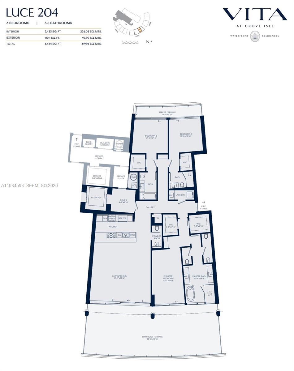 5 Grove Isle Dr #L204 Coconut Grove, FL 33133