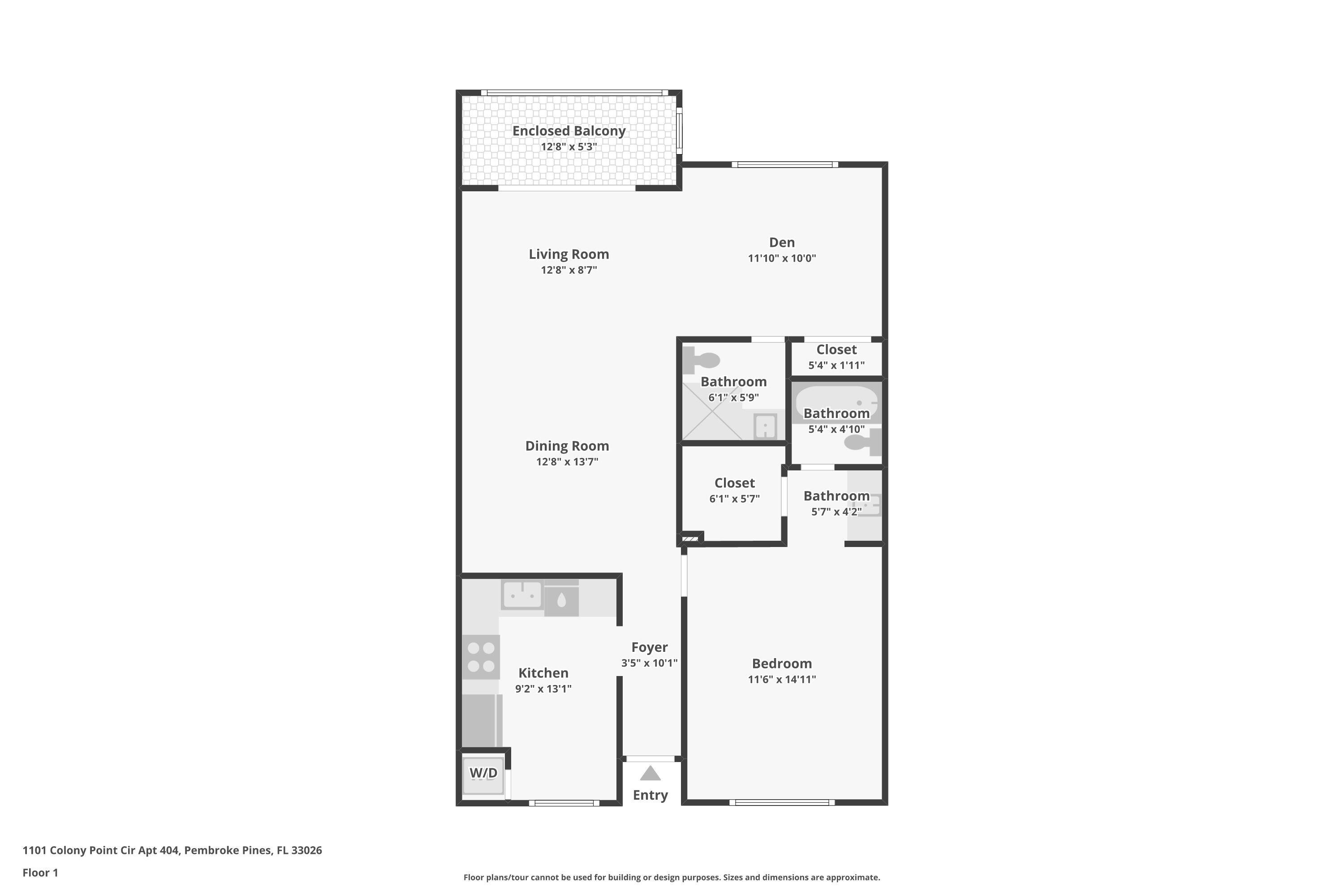 1101 Colony Pt #404 Pembroke Pines, FL 33026