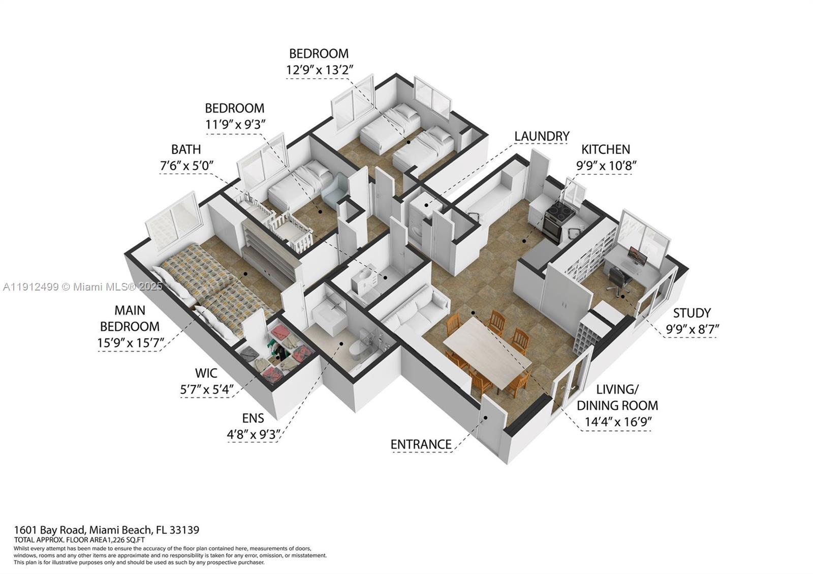 1601 Bay Rd #4 Miami Beach, FL 33139