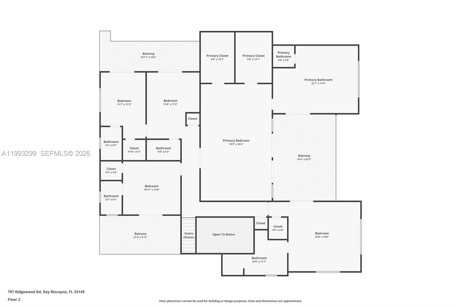 797 Ridgewood Rd #. Key Biscayne, FL 33149