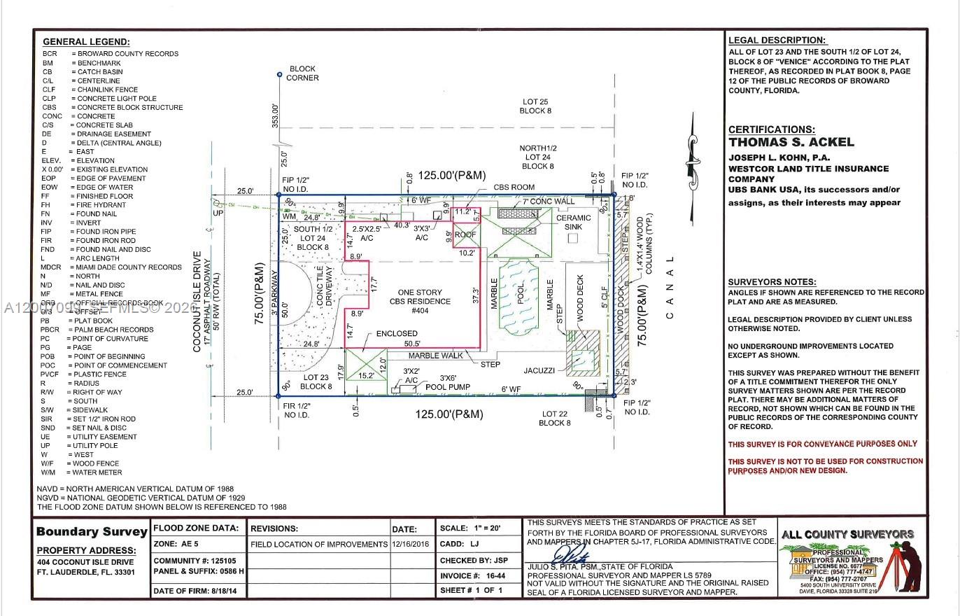 404 Coconut Isle Dr Fort Lauderdale, FL 33301