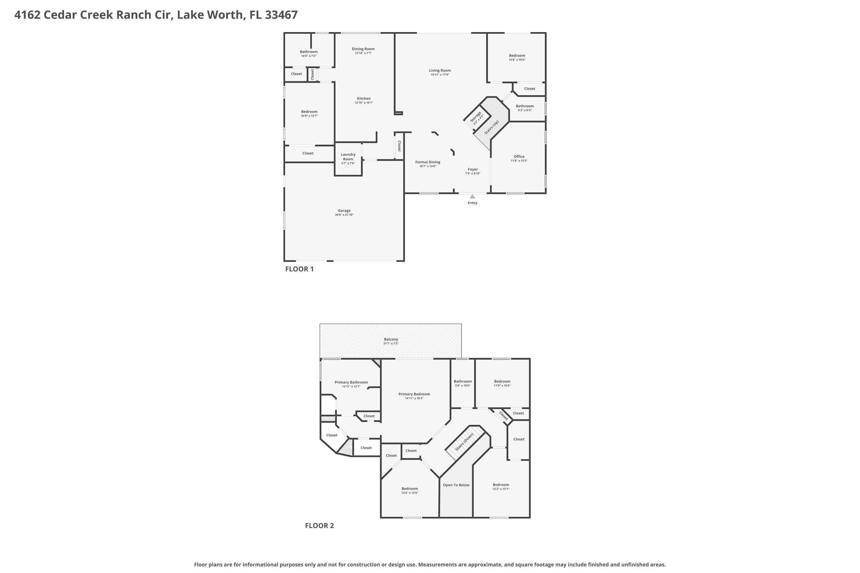 4162 Cedar Crk Rnch Lake Worth, FL 33467